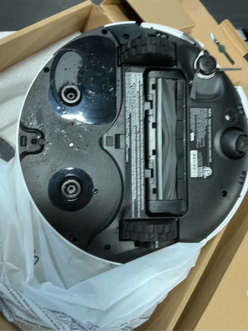 Condition photo showing As Is for Mova P10 Pro Ultra Robot Vacuum and Mop 13,000Pa Suction, 140°F Hot Water Auto Mop Washing & Drying, Dual Spinning Extenable Mop,10.5mm Lifting for Carpet, 360°Obstacle Avoidance, App Control