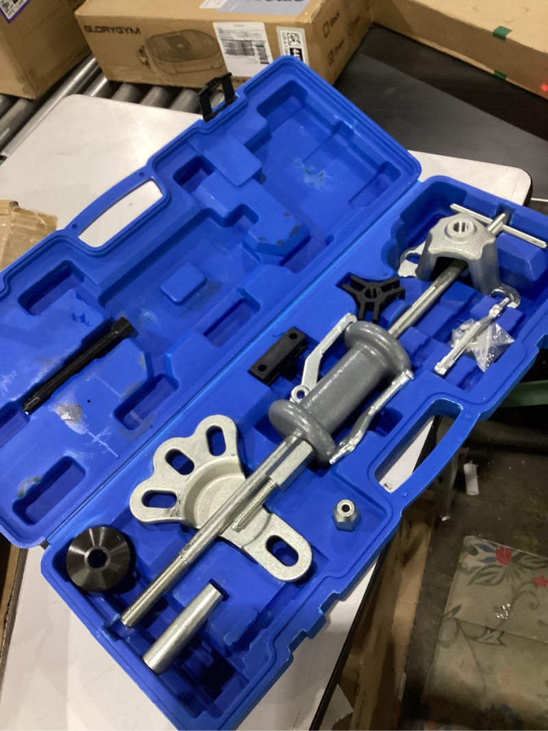 Condition photo showing Good Condition for DASBET 9-Way Slide Hammer Puller Set | 19PCS Front Wheel Hub Bearing Remover & Rear Wheel Axle Hub Dent Shaft Puller Tool Kit, Dent Hub Gear Puller Remover Set