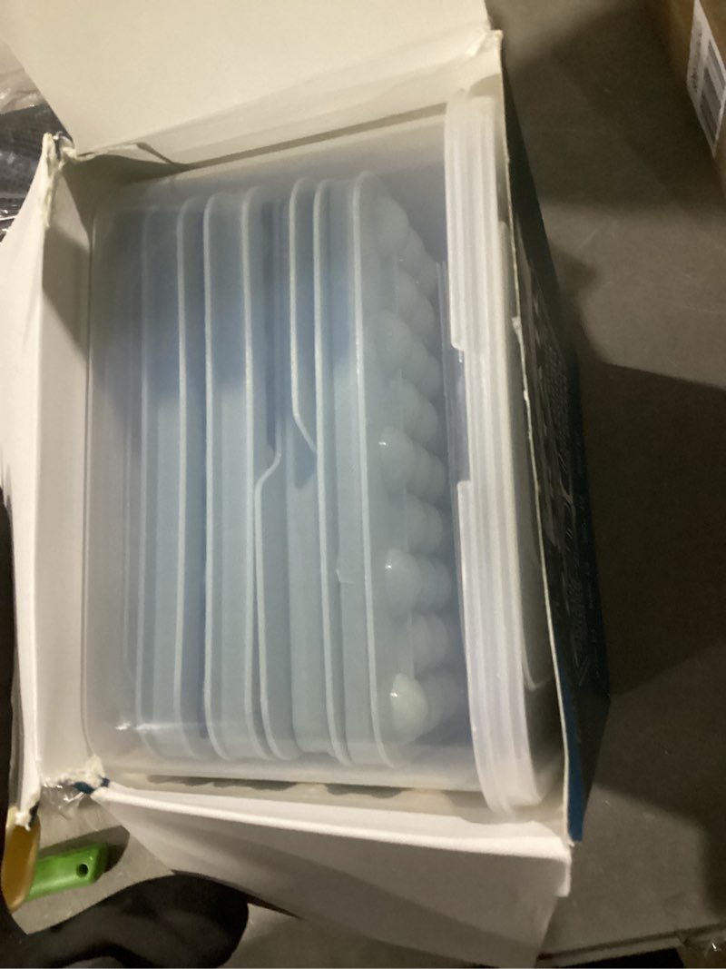 Condition photo showing Good Condition for WIBIMEN Mini Ice Cube Trays, 0.55” Tiny Pebble Ice for Iced Coffee & Cocktails, Fast Chill, Easy Twist Release, Stackable with Lid & Storage Bin (4 Pack, Blue) 4Pack/0.55In Blue