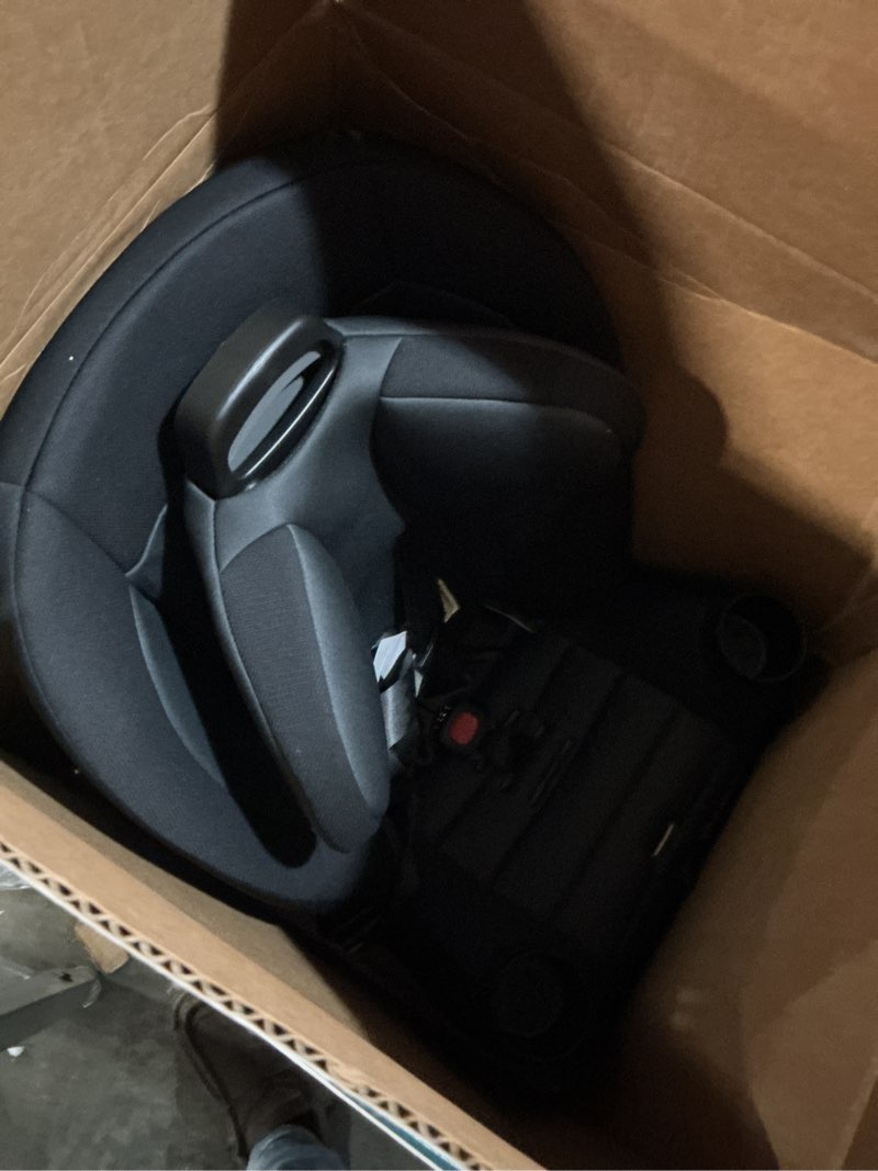 Condition photo showing As Is for Safety 1st Ellaris 3-in-1 Convertible Car Seat, Slim Fit Design, Rear & Forward-Facing, 5-Position Headrest, 3-Across Fit, Travel-Friendly with Machine-Washable Seat Pad, Smokey Haze