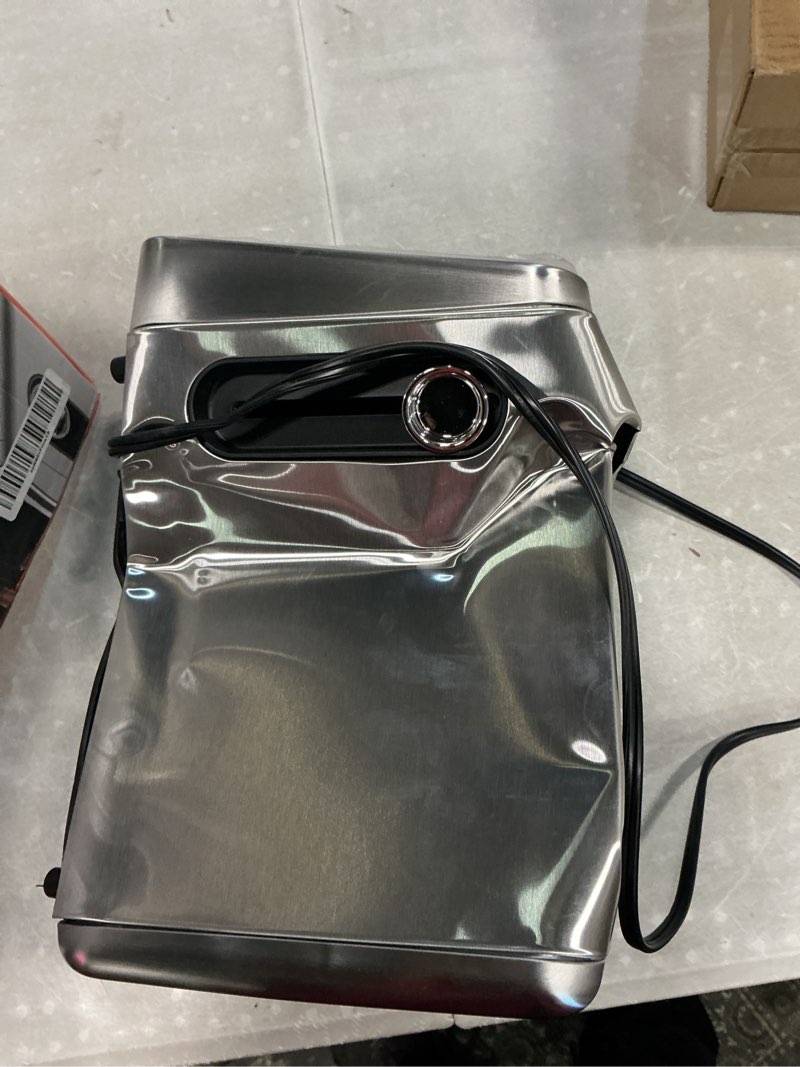 Condition photo showing As Is for foyoconven 2 slice toaster smart touchscreen wide slot with bagel mode