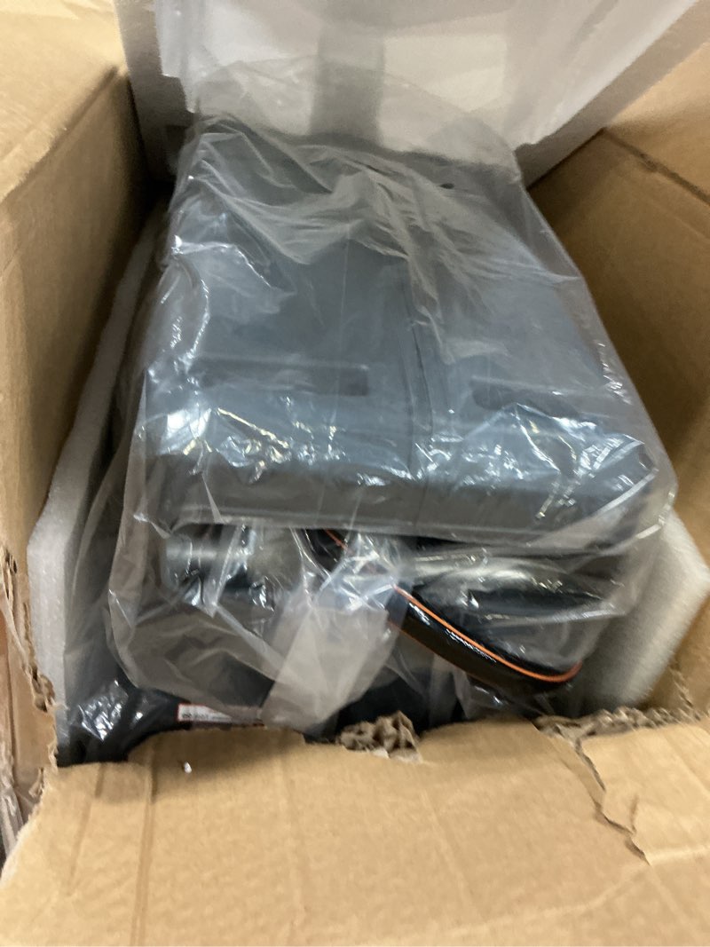 Condition photo showing New/Like New for giraffe tools retractable hose reel 1/2 in x130 ft pro metal bracket wall mounted heavy duty hose reel with 9 pattern nozzle 180 deg swivel, metal bracket any length lock (1/2 130ft pro, dark grey)