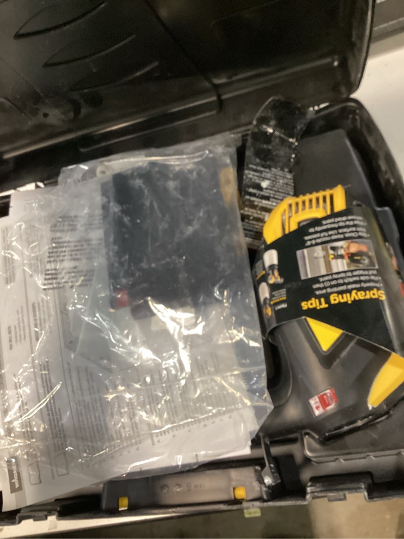 Condition photo showing As Is for flexio 3500 handheld hvlp paint sprayer