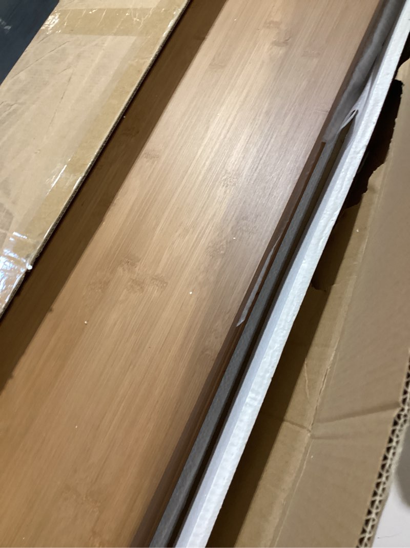 Condition photo showing Good Condition for gashell wire shelf covers, bamboo wire rack covers for pantry, closet (4pcs, 42" w x 16" d)
