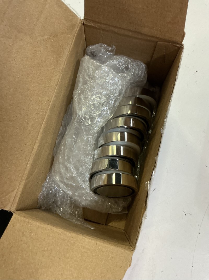 Condition photo showing Good Condition for morningro 8 pack strong neodymium round threaded magnet with d1/4''-20 female thread, 150lb powerful stud bolt on magnet with washer, removable, for lighting camera brackets (1.65 inch, primary color) 1.65 inch primary color 8