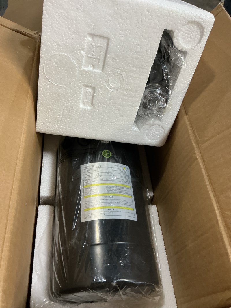 Condition photo showing Good Condition for sp2607x10 ust1102 pool pump motor 1hp replacement hayward 1hp, 230/115v, for 56j frame compatible with hayward super/super ii/max-flow pumps/j acuzzi magnum pumps