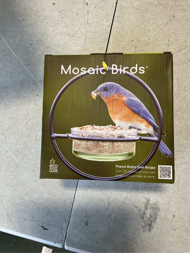 Condition photo showing New/Like New for Humble basic bird feeder with mealworm or suet dish