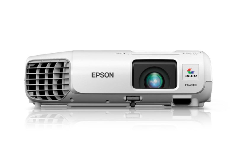 Epson V11H692020 LCD Projector, PowerLite X27,White (Renewed)
