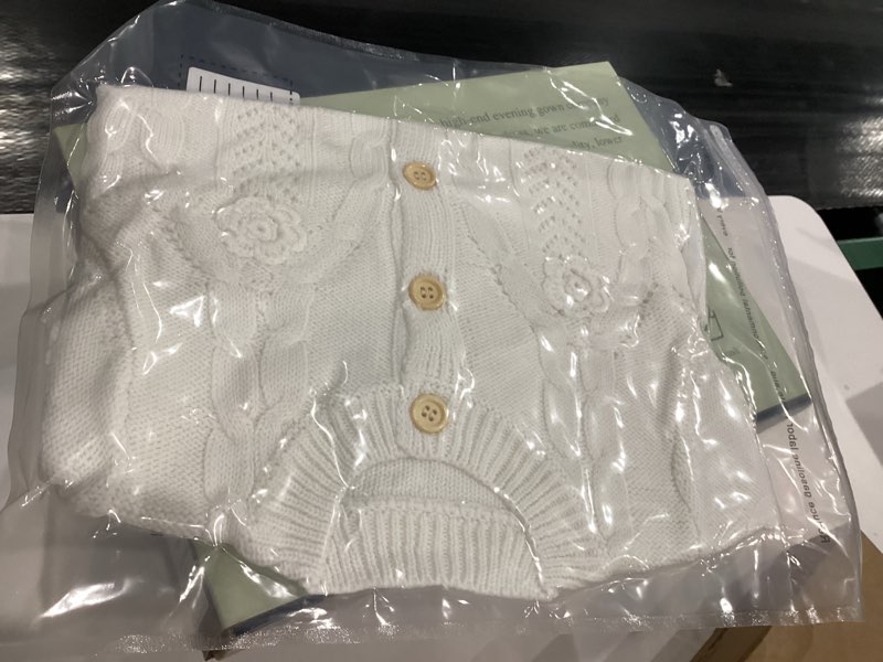 Condition photo showing Good Condition for Simplee kids Baby Cardigan Cable Knit Toddler Cardigan Long Sleeve Fall Winter Open Front Knit Sweat