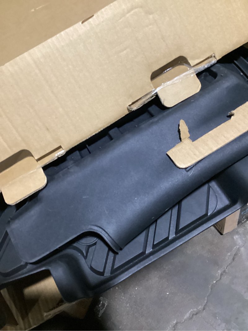 Condition photo showing New/Like New for Rongtaod Floor Mats Compatible with 2014-2020 Nissan Rogue Trunk Liner Cargo Liner Cargo Mat All Weather Back Seat Cover Protector 2019 Nissan Rogue Accessories (Backrest Mats+Trunk Mat+Floor Mats) Fit 2014-2020 Nissan Rogue Backrest Mats+Trunk Mat+Floor Mats