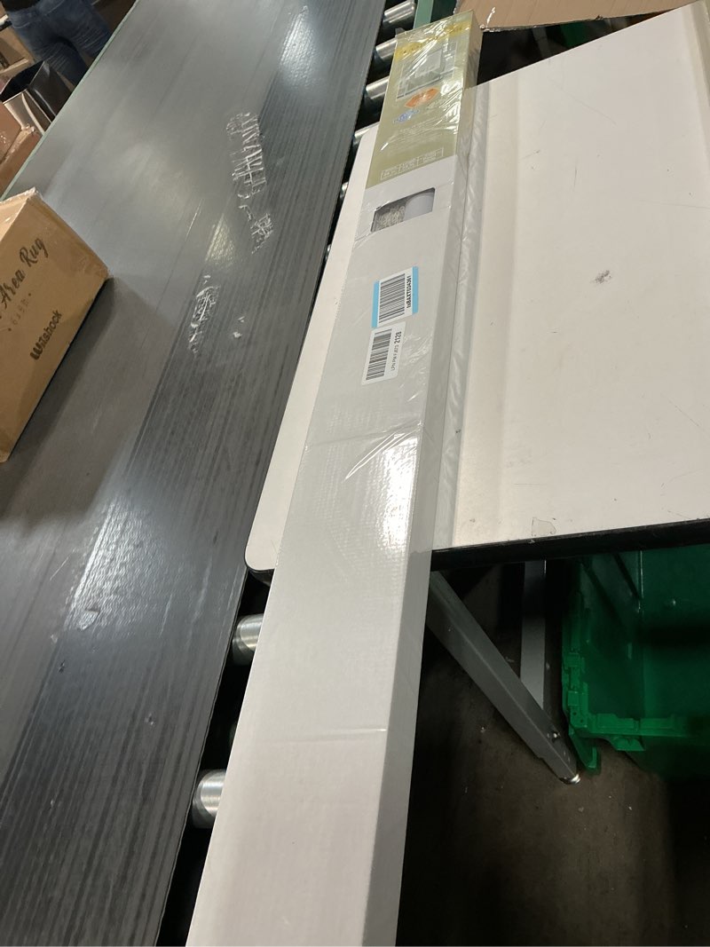 Condition photo showing New/Like New for Cordless Light Filtering Mini Blind - 48 Inch Width, 72 Inch Length, 1" Slat Size - Pearl White - Cordless GII Morningstar Horizontal Windows Blinds for Interior by Achim Home Decor 48"W x 72"H Pearl White