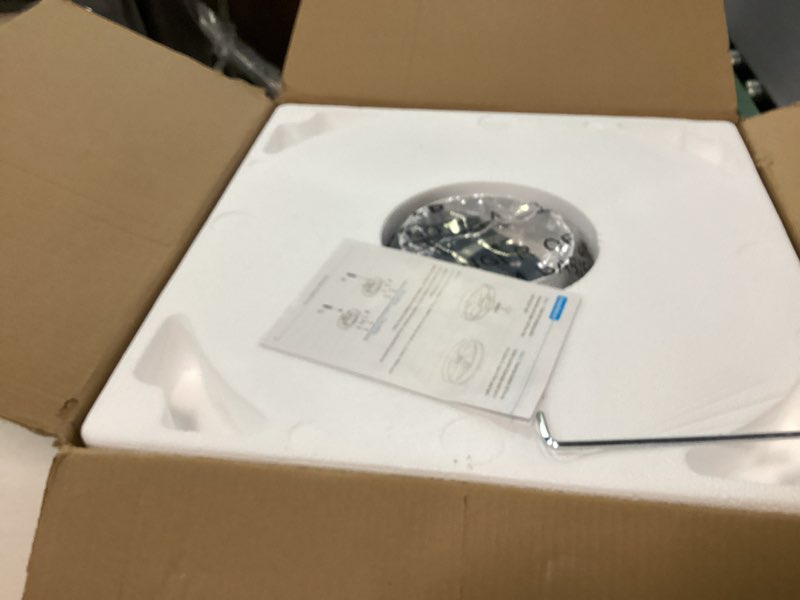 Condition photo showing Good Condition for VOLISUN Low Profile Ceiling Fans with Lights and Remote, Ceiling Fan with Light Flush Mount, No Assembly, 3000K-6500K Dimmable, White Fandelier Ceilings Fans with Lights for Bedroom White 20 INCH