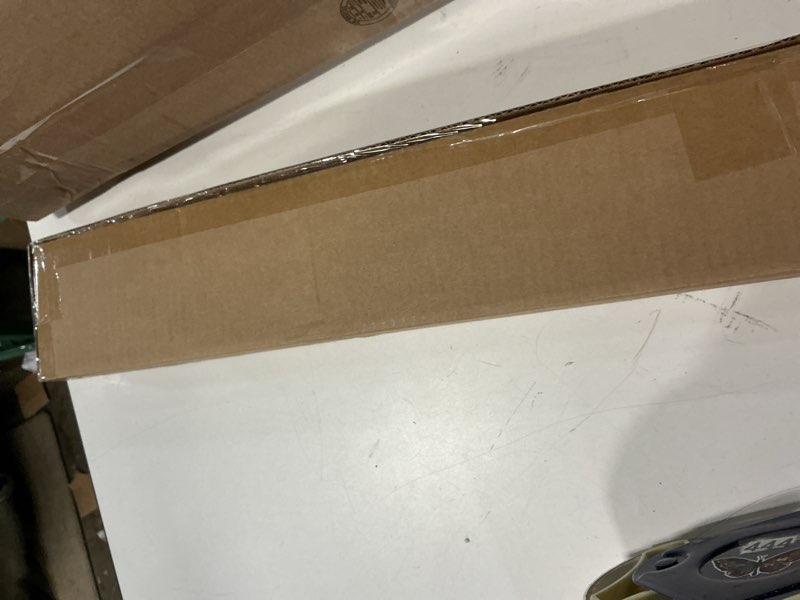 Condition photo showing New/Like New for lazblinds no tools no drill 1" vinyl mini blinds, cordless blinds for windows, light filtering horizontal window blinds & shades, 32" w x 64" h, white cordless-white 32" w x 64" h