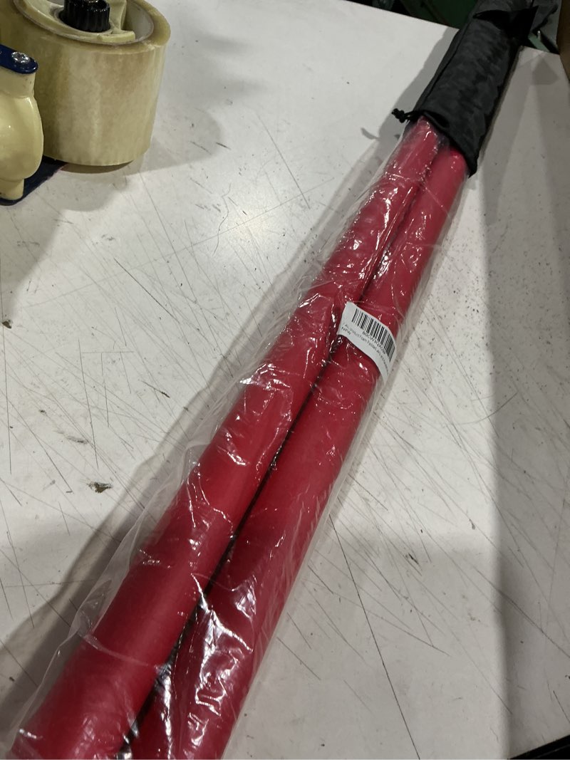 Condition photo showing Good Condition for foam padded practice staff 4 ft with carry bag, bo staff, bo staff for martial arts and karate 4ft red