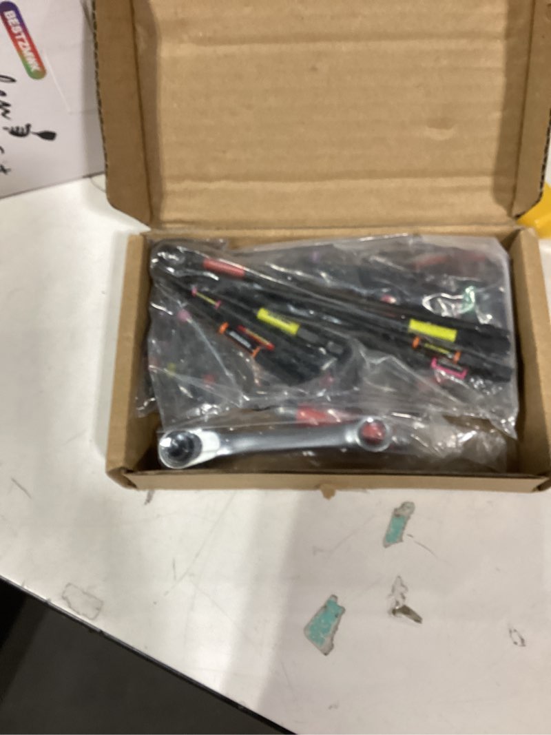 Condition photo showing As Is for 82Pieces Impact Screwdriver Bits Set, Magnetic S2 Steel Phillips/Square/Torx/Hex Insert Power Bits Tips with Impact Bit Holder and Impact Nut Driver and Mini Wrench Mixed-82Pcs-A