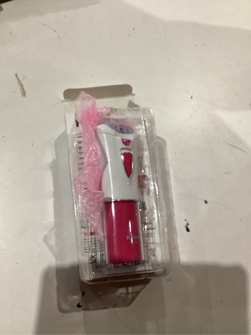 Condition photo showing As Is for 2026 New Cordless Epilators Hair Removal for Women with LED Light Electric Painless Rechargeable Face Hair Remover for Face,Lip/Bikini Area/Legs/Underarm Hair Removal (Pink)