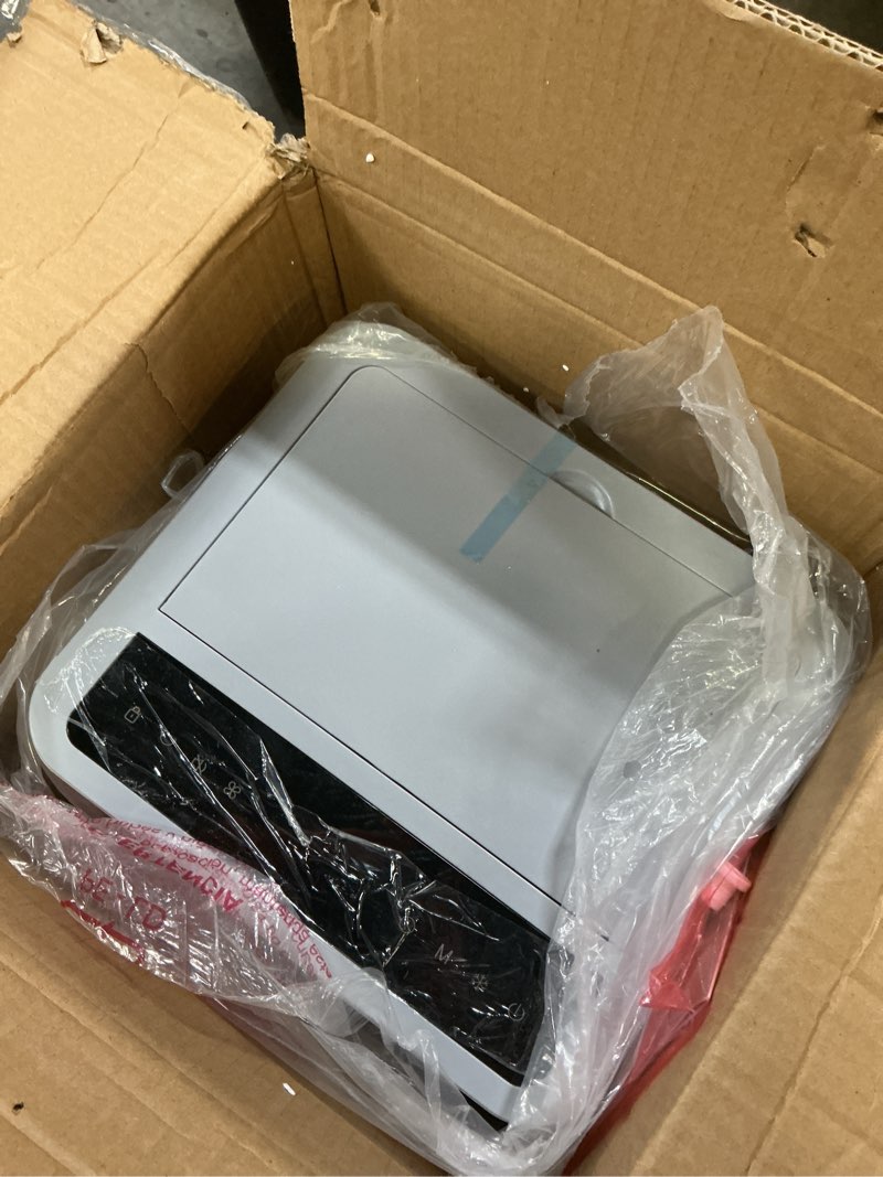 Condition photo showing As Is for pntck 3-in-1 evaporative air cooler with remote & timer, 2.1gal tank, 3 modes for large room, home office, bedroom