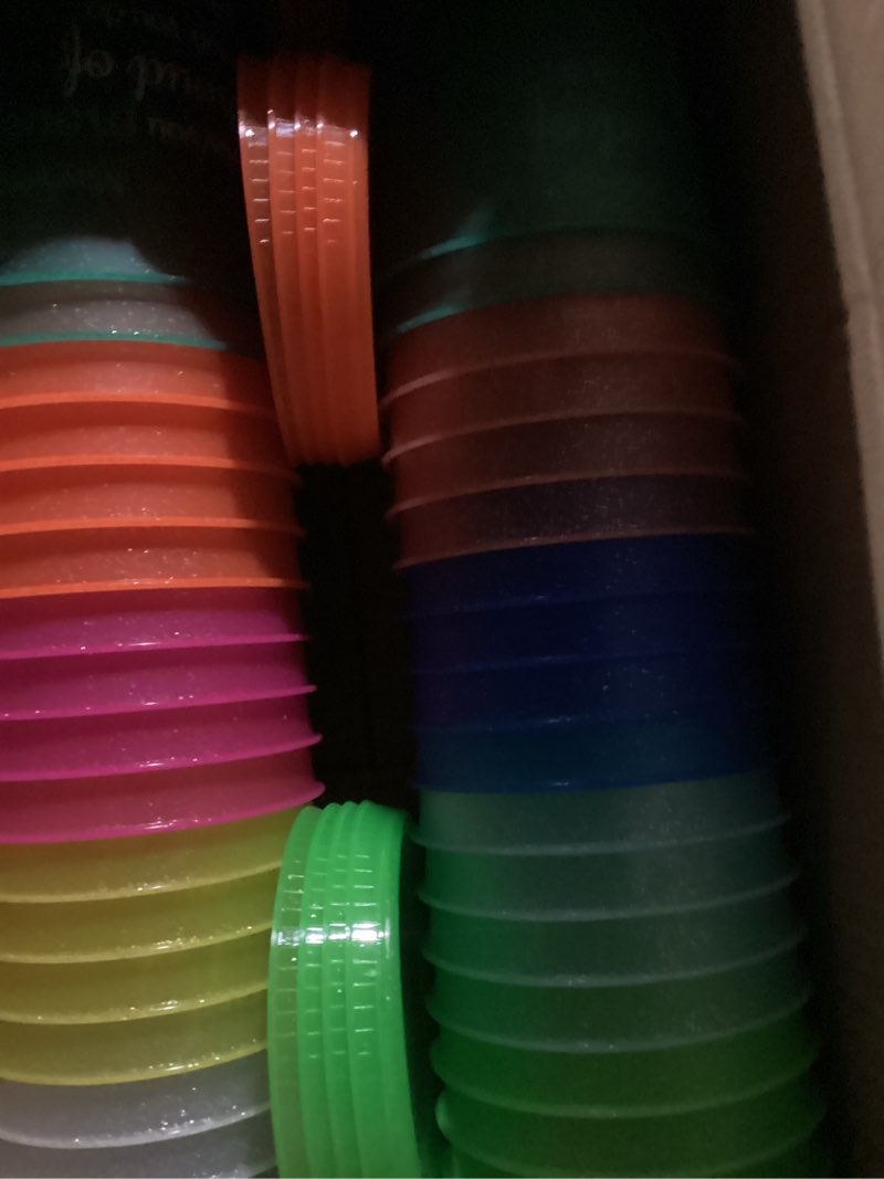 Condition photo showing Good Condition for 36 Pcs Appreciation Tumblers Gifts Bulk 24 oz Employee Thank You Cup for Coworker Team Staff Teacher Christmas Gift Plastic Colorful Inspirational Cups with Lids Straws