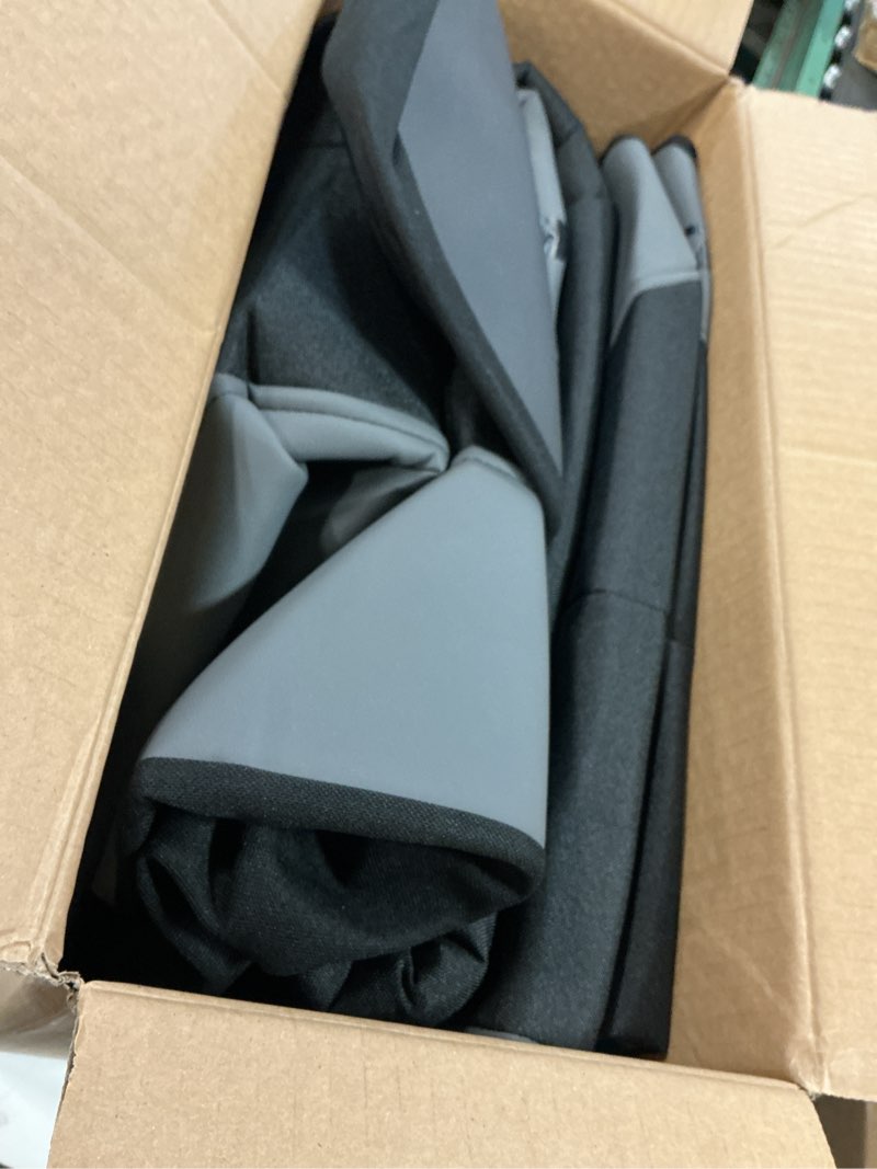 Condition photo showing As Is for Skechers Car Seat Covers,GOGA Mat Oxford Cloth Seat Covers,Waterproof Car Seat Covers Full Sets,Automotive Universal Fit Seat Cover for Most Cars, Suvs, Trucks,Gray Full Sets Black & Grey