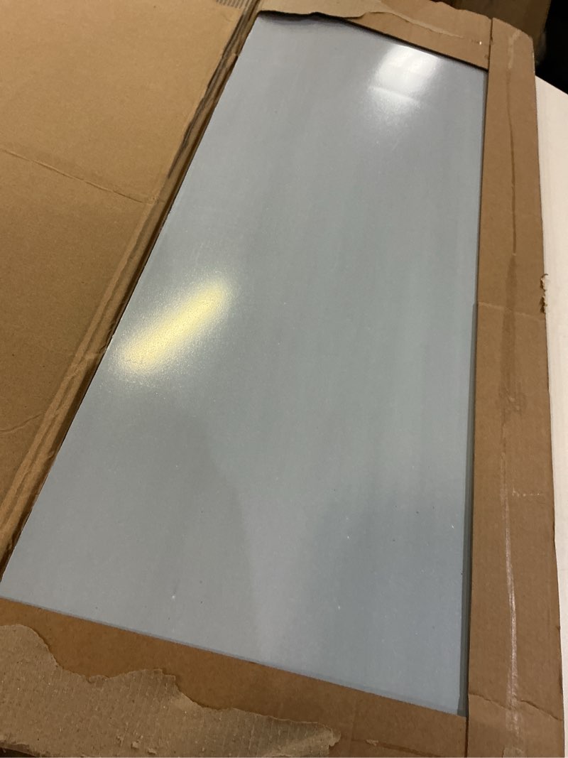 Condition photo showing Good Condition for 12" by 30" stove backsplash splatter guard range hood back splash wall shield metal panel, easy clean and install, stainless steel (12" x 30")