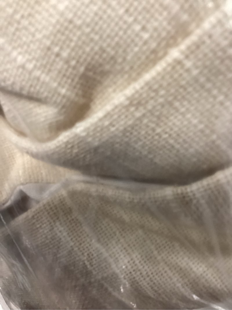 Condition photo showing Good Condition for cotton slub curtain, 48x108, natural