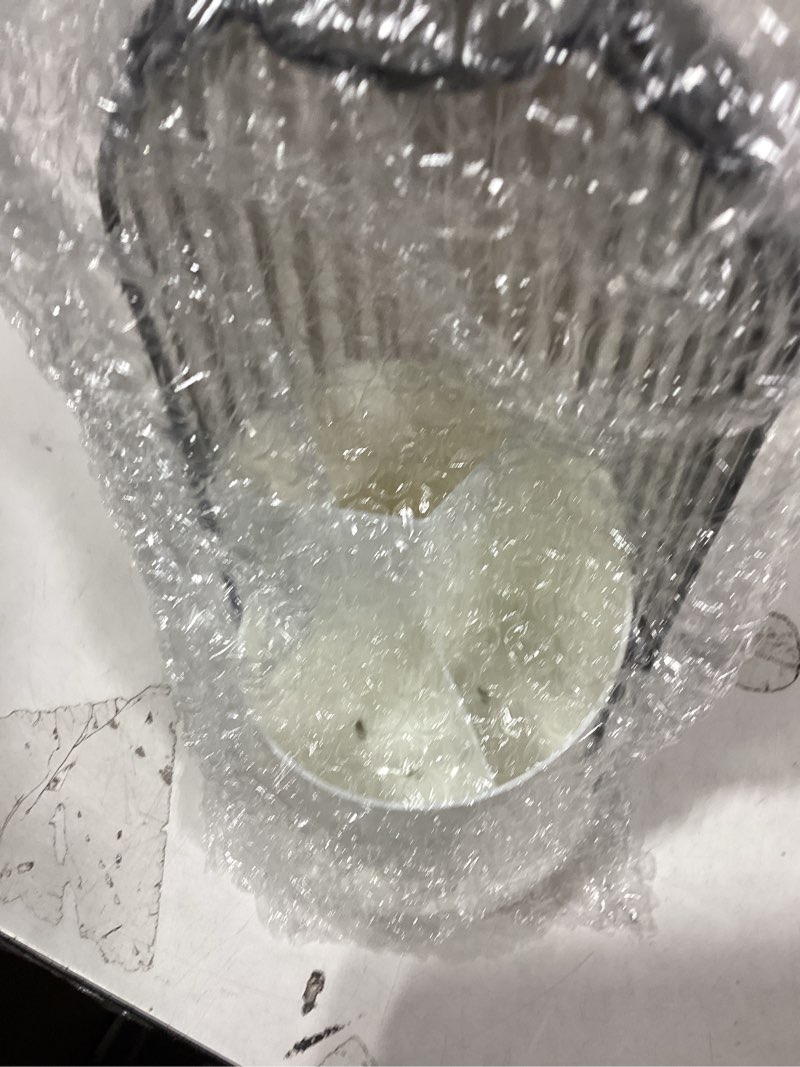 Condition photo showing Good Condition for Toothbrush Holders with Sliding Lid, Rotating 3 Slots Bathroom Organizer Countertop, Tooth Brush Toothpaste Holder Bathroom Counter Stand Sink Organizer Caddy for Vanity Makeup Brushes Holder White+Transparent Black