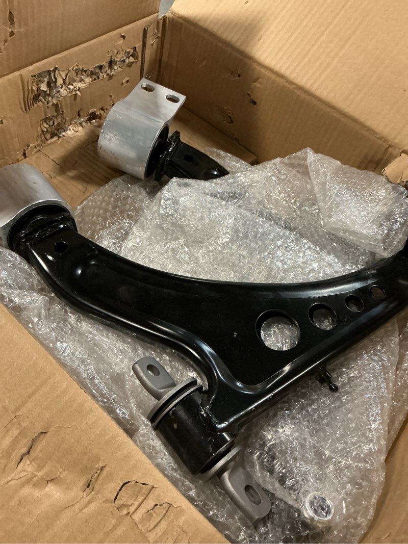 Condition photo showing As Is for ms501266 ms501267 2 pcs suspension front lower control arms with ball joint assembly for chevrolet malibu 2016-2022, for buick regal tourx sportback 2018-2020, lacrosse 2017-2019