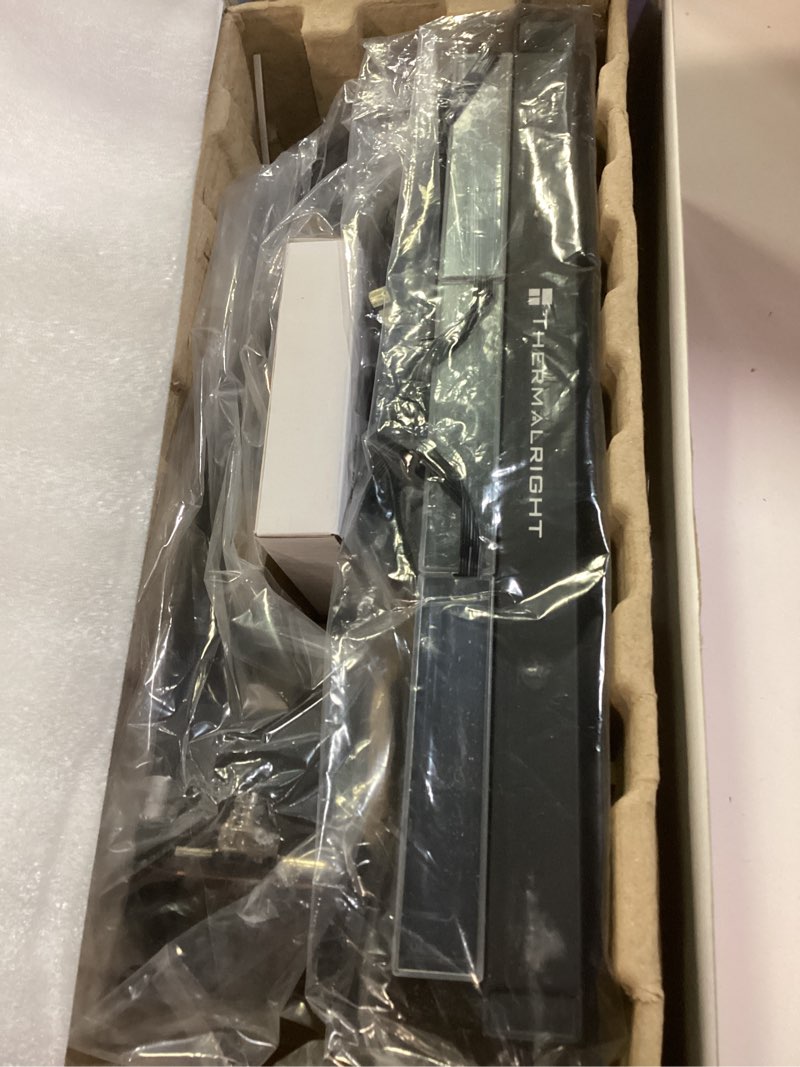 Condition photo showing Good Condition for thermalright frozen infinity 360 black cpu water cooler,360 aio cpu cooler,triple tl-m12 pwm fans,infinity mirror cpu cooling,for am4/am5,intel lga1851/1700/1150/1151/2011 360mm black