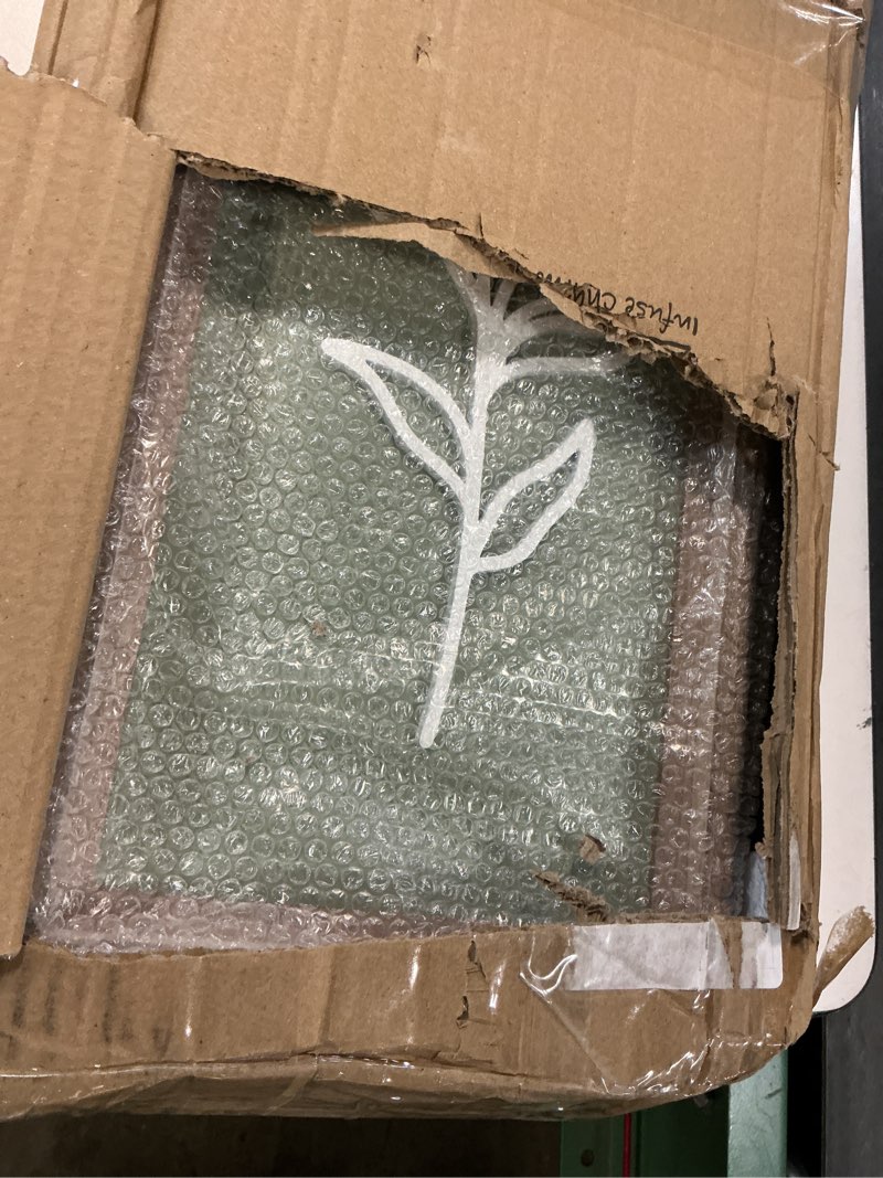 Condition photo showing Good Condition for parlor boudoir 3d wooden floral wall art, sage green boho wall decor, rustic farmhouse hanging for bathroom, bedroom, living room or kitchen (set of 2) sage-2 arch