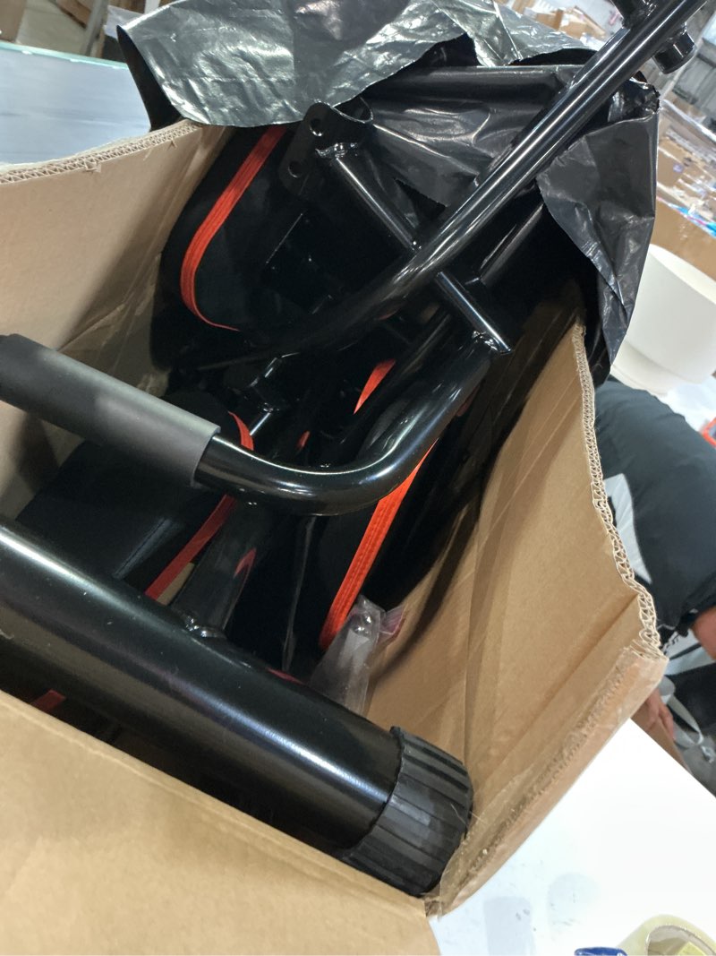 Condition photo showing Good Condition for hxd-ergo hip abductor/adductor machine for home gym, 6-level glute machine & thigh workout equipment, booty builder with plush padding, compact leg exercise euipment for women & men orange