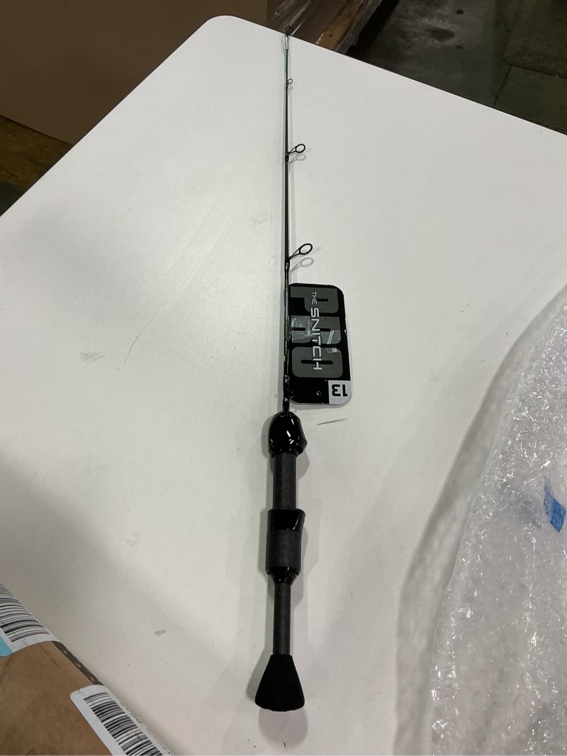 Condition photo showing New/Like New for 13 Fishing - The Snitch Pro - Ice Fishing Rods - Flex-Core Quick Action Tip