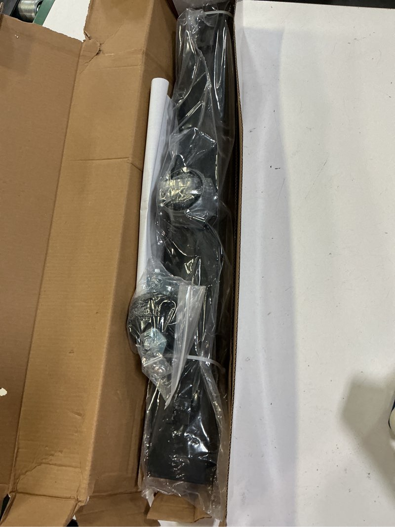 Condition photo showing Good Condition for linear shower floor drain, black 24 inch 304 stainless steel bathroom drains kit, rectangular shower trench drain with reversable tile-in pattern drain cover & hair catcher