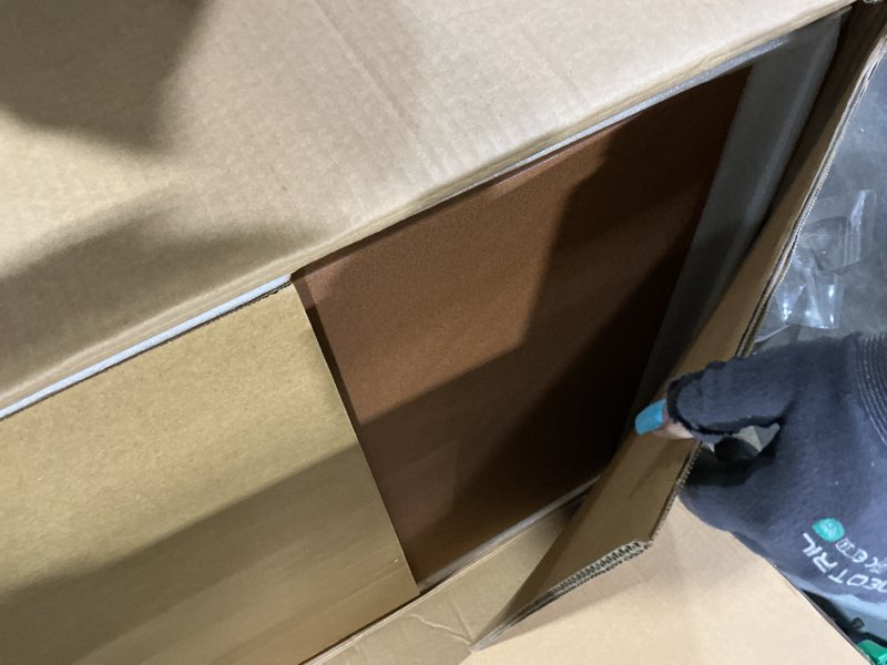 Condition photo showing Good Condition for corten steel planter box-26"x26"x26"-large square planter matel -outdoor indoor- heavy duty rustic tall planter box commercial residential for porch patio deck home backyard corten 26"lx26"wx26"h