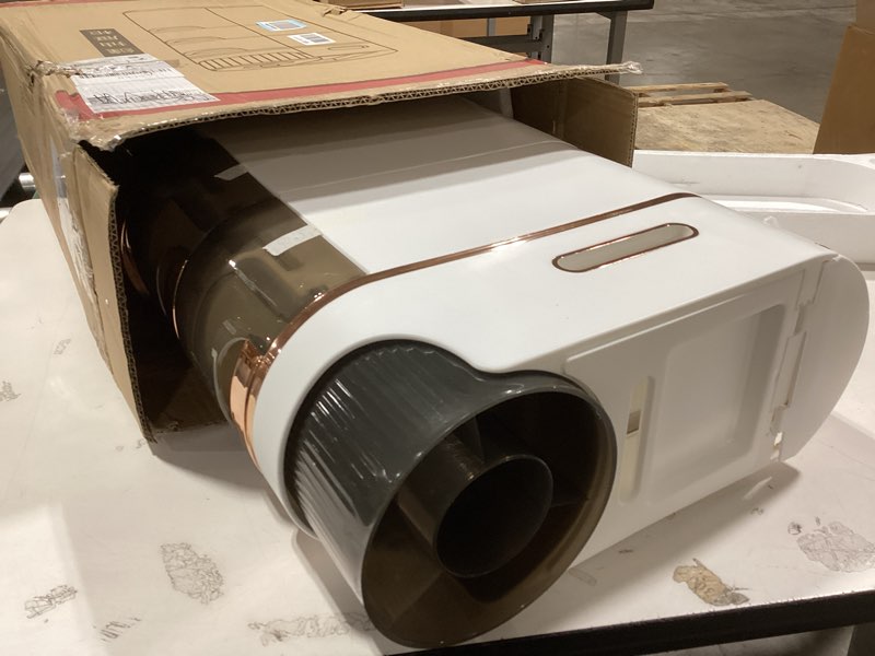 Condition photo showing As Is for 3-Tiers Slim Bathroom Storage Cabinet, Waterproof Narrow Floor Cabinet with Tissue Box and Wheels, Skinny Storage Organizer with Drawers for Small Spaces, Bathroom, Kitchen, Bedroom, 6.7? 3-Tiers-30?H