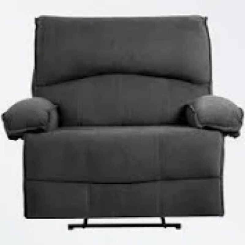 Oversized Manual Recliner For Big/Tall Man-350Lbs Capacity With Massage,ABOSOME