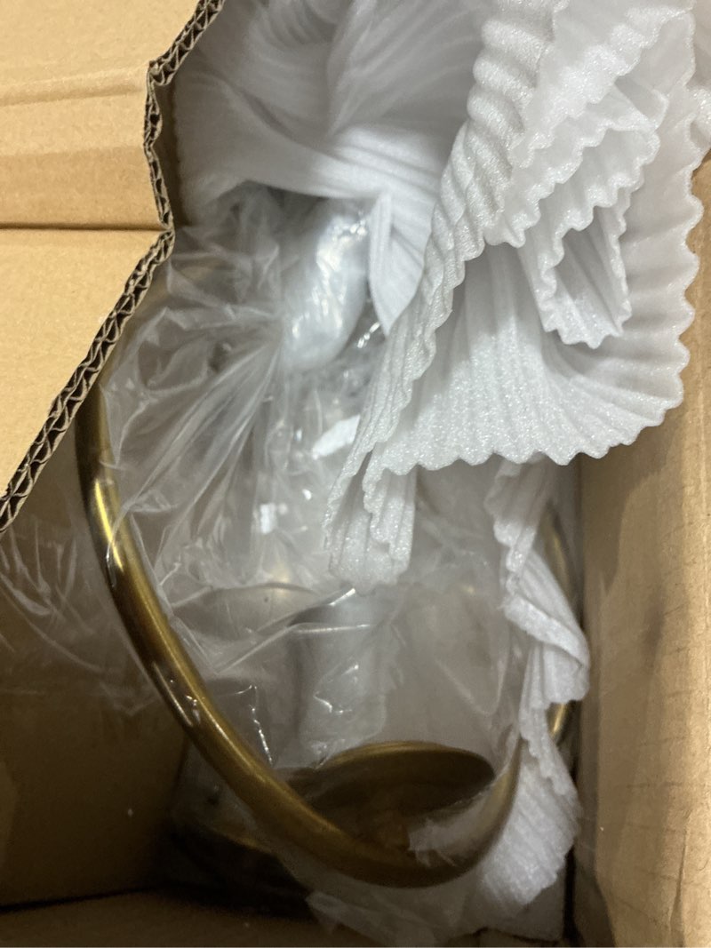 Condition photo showing Good Condition for HOLKIRT Mid-Century Modern Wall Sconces Bathroom Globe Vanity Light Fixture Brass Set of 2 Glass