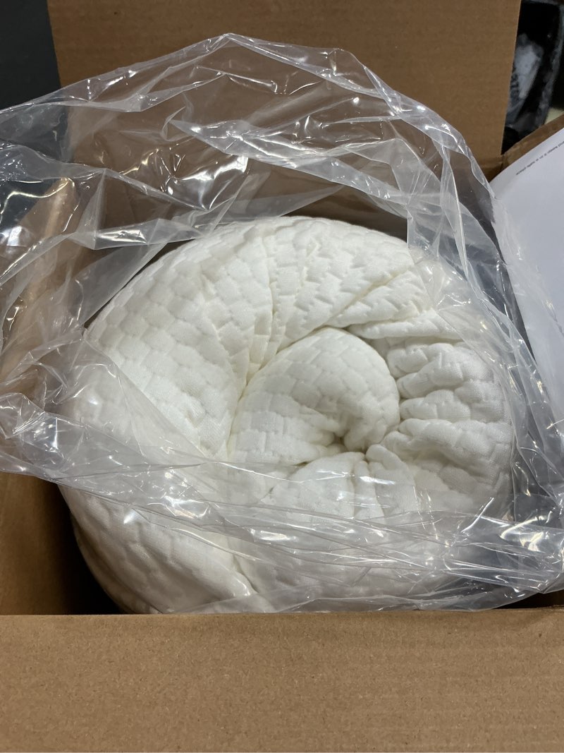 Condition photo showing Good Condition for uttu cervical pillow for neck pain relief, memory foam neck pillow for sleeping, adjustable orthopedic sandwich pillow, contour cooling for side back stomach sleeper, king(27.6"×15.7"×5.2"/4.5") king size