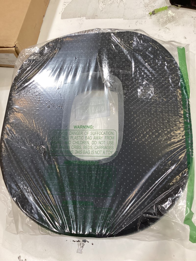 Condition photo showing New/Like New for seat cushion memory foam cushion - donut cushion for relief of haemorrhoids and piles, coccyx pain, suitable for wheelchair, car seat, office or outdoor (grey)