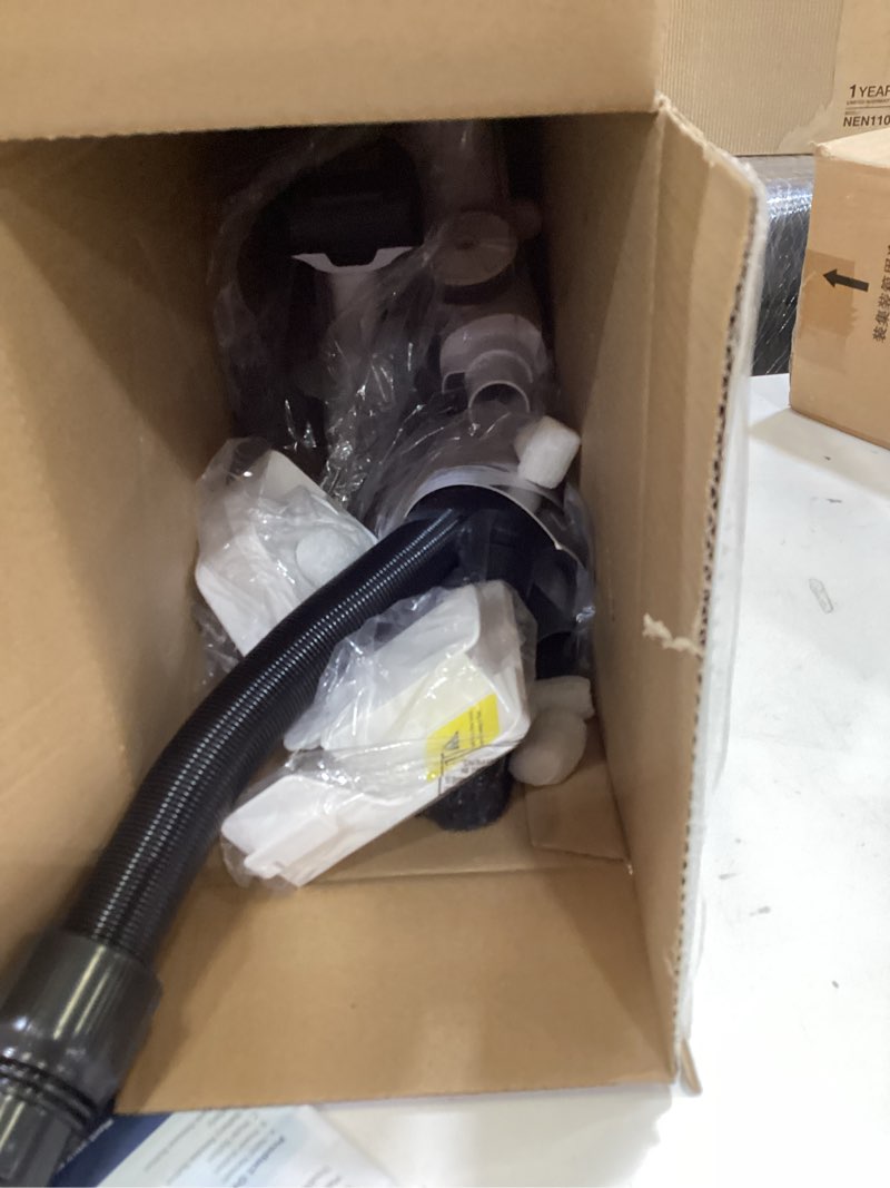 Condition photo showing As Is for bissell powerclean furguard 280w self-standing cordless vacuum w/self-cleaning brush roll, strong suction, removeable battery, wall mount, upholstery tool & bright headlights