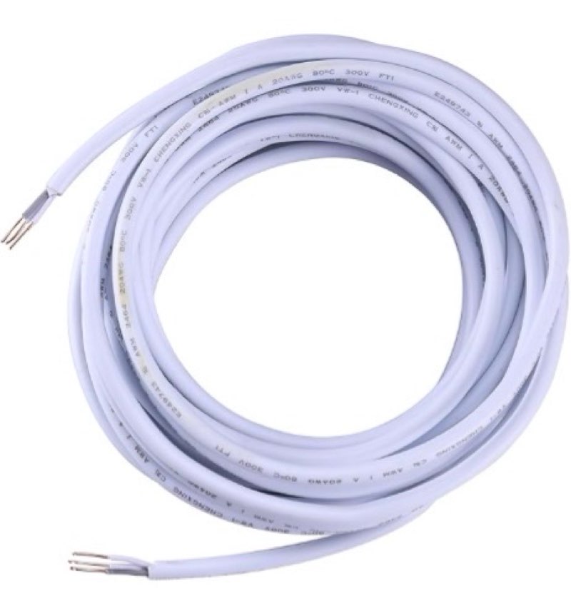 Black+Decker PureOptics Professional Push Wire 25' Jumper Wire Spool for Under Cabinet Lighting, Fla