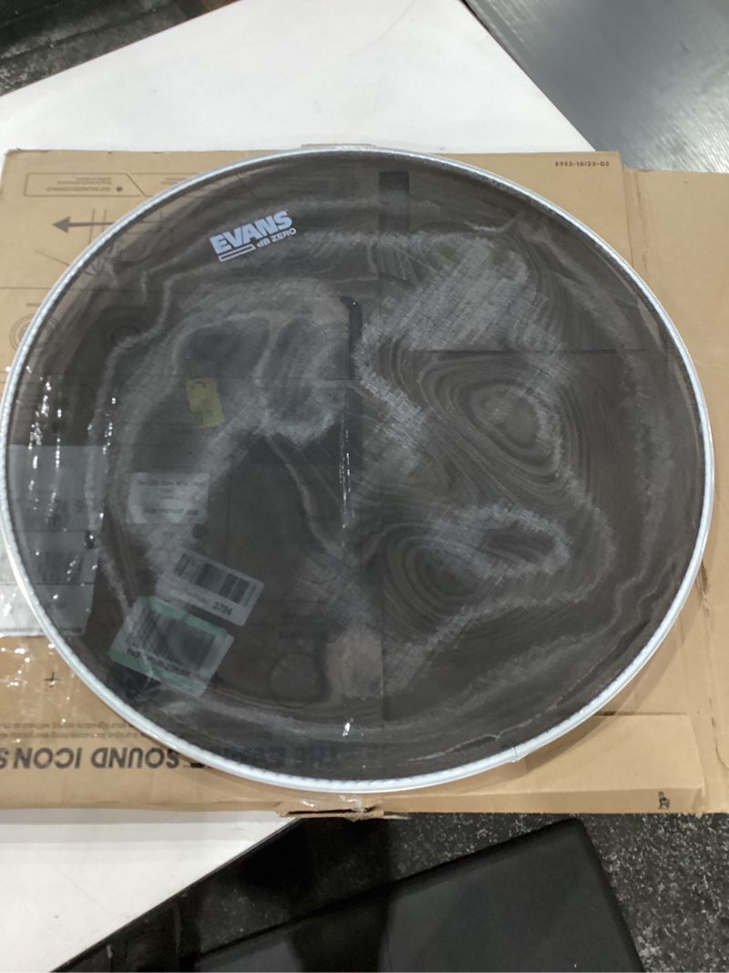 Condition photo showing New/Like New for Evans dB Zero Drum Heads - Featuring Single Ply ShockWeave Mesh - Low Volume Drumhead - Bass, 22 Inch 22 Inch Bass