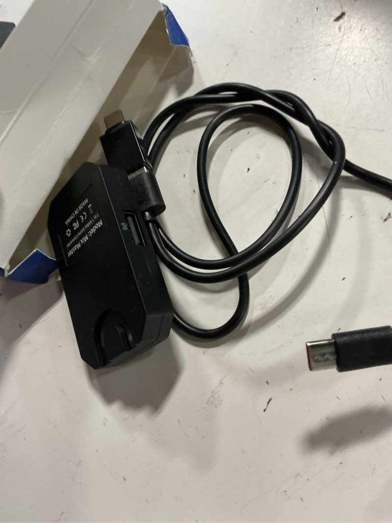 Condition photo showing As Is for keyboard and mouse adapter for ps5/ps5 slim/ps5 pro with p5 general adapter, 1000hz ultra-low lag console converter for playstation 5 supports adjust mouse sensitivity, change default key, plug & play