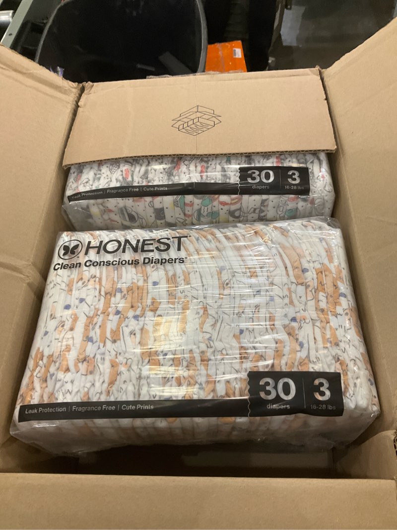 120 count size 3 diapers 