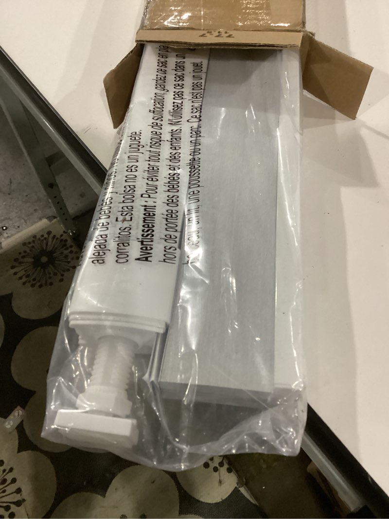 Condition photo showing New/Like New for lazblinds no tools no drill cordless cellular shades, blackout light blocking honeycomb shades for home, thermal insulation blinds for windows, 31" w x 64" h, white blackout-white 31" w x 64" h
