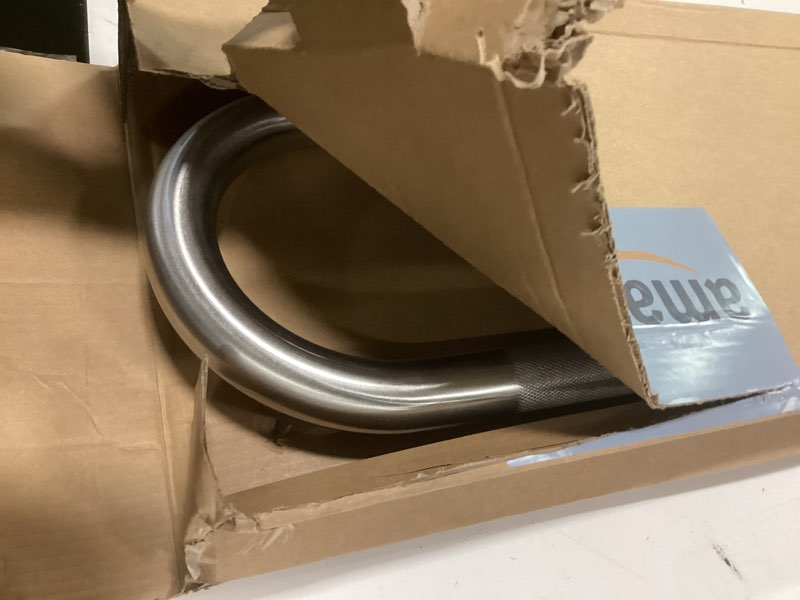 Toilet Grab Bar 30.3 Inch, YuanDe Brushed Nickel Anti-Slip Support Rail, U Shaped Flip-Up Grab Bar with Paper Holder, Stainless Steel Knurled Handicap Safety Handrails for Disabled Elderly Pregnant 30.3 IN Brushed Nickel