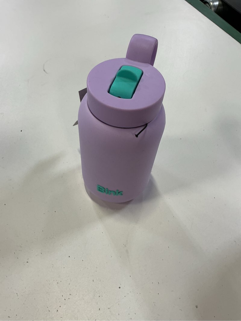 Condition photo showing New/Like New for bink kids bottle 10oz purple