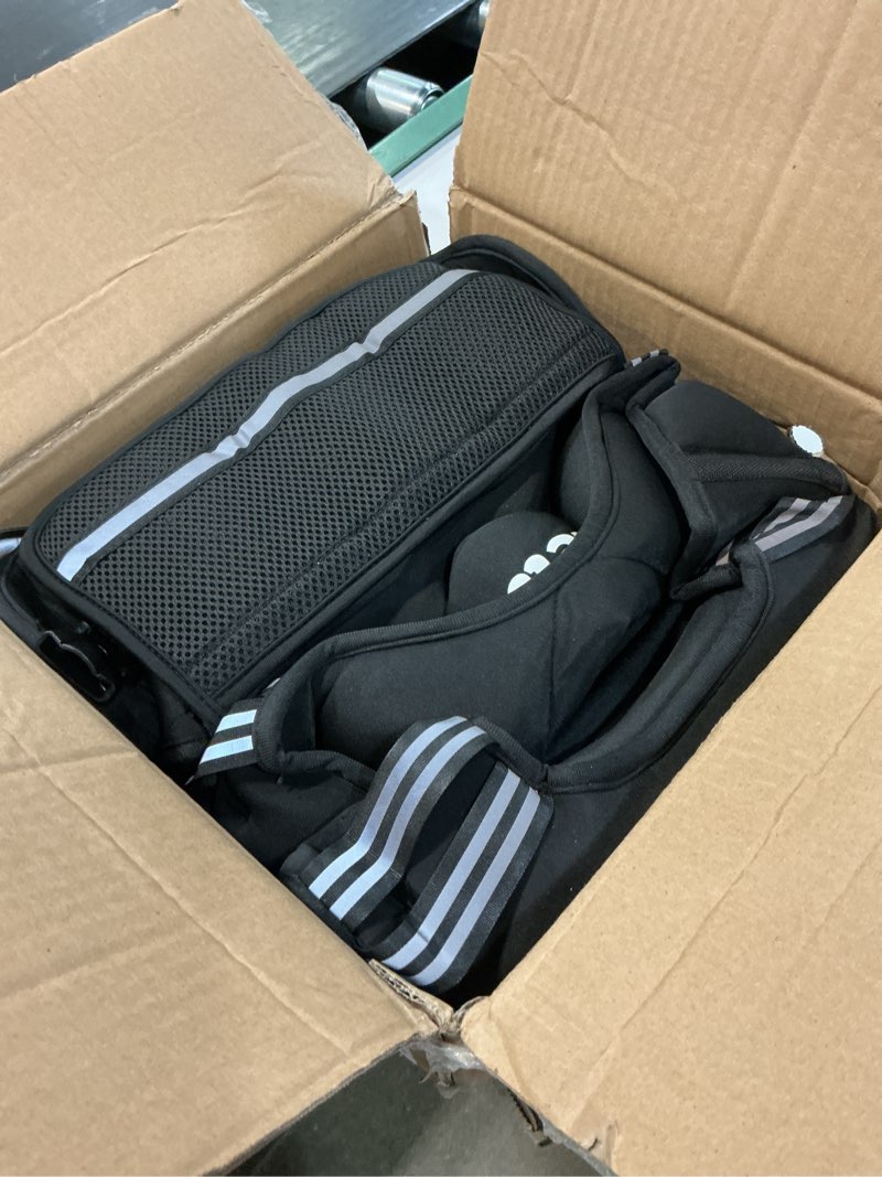 Condition photo showing Good Condition for zelus weighted vest for men and women | 4-10lb/11-20lb/20-32lb vest with 6 ironsand weights for home workouts | adjustable body weight vest exercise set for cardio and strength training 20-32 lb. black