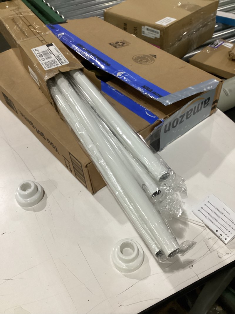 Tension shower curtain rod