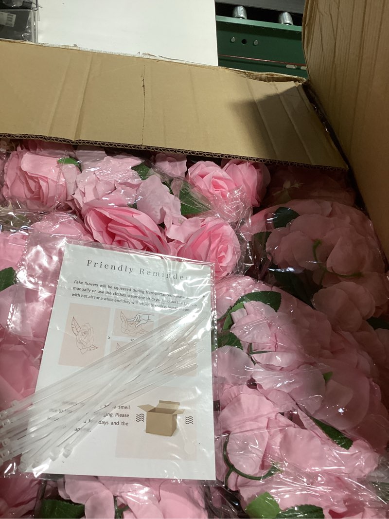 Condition photo showing New/Like New for flower balls for centerpieces wedding flowers - 10 pcs large fake rose balls, pink flowers for centerpieces tables, hydrangea artificial floral ball, arrangement bouquet for party, valentine's day