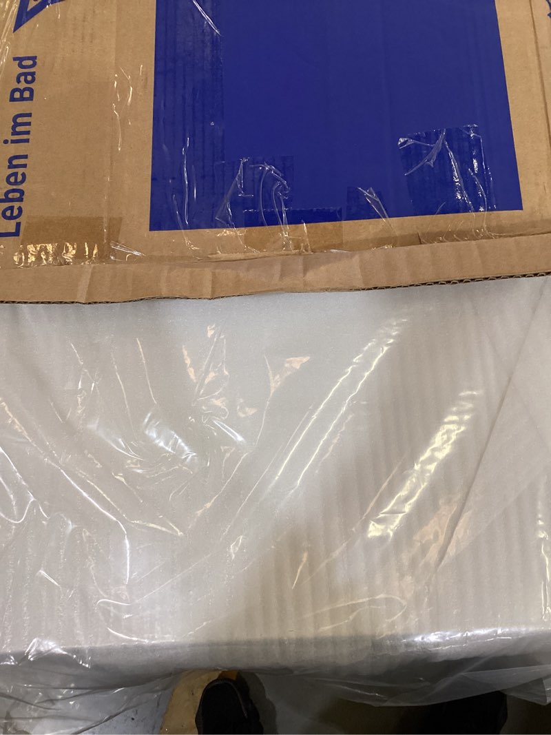 Condition photo showing New/Like New for duravt d-neo elongated toilet seat with soft close and stainless steel hinges, white - 0026290000